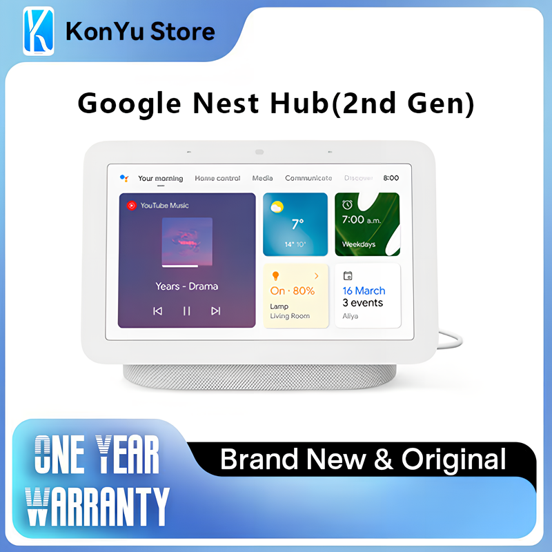 Google Speaker Nest Hub - Originele Google NEST HUB (2E GEN)