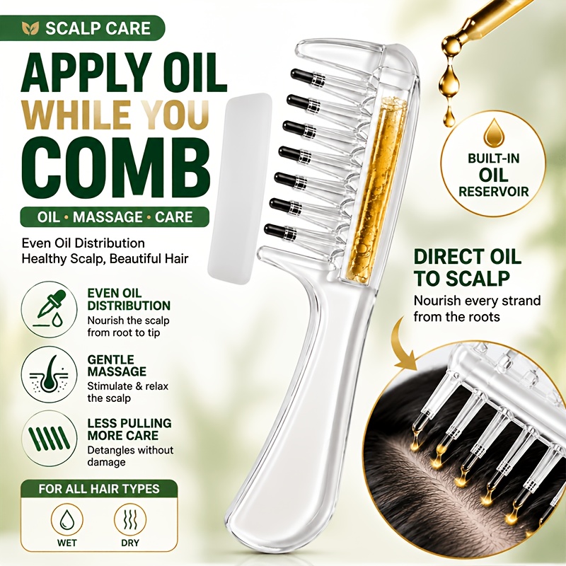 Haarolie-applicator kam voor s - Root Stimulator Liquid recensie en prijs